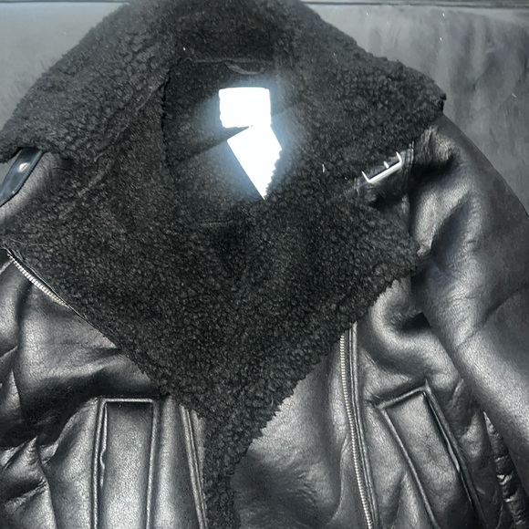 Faux Shearling Jacket - Picture 2 of 9